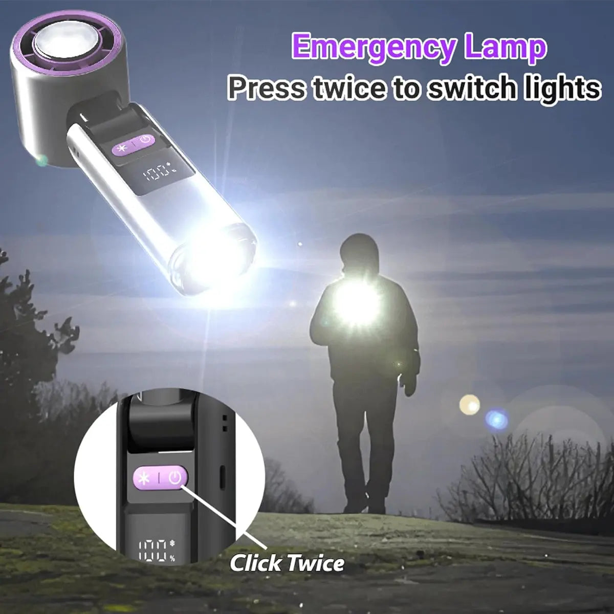 High-Speed Portable Handheld Fan with 199 Adjustable Levels, Foldable Design for Summer Travel and Outdoor Activities
